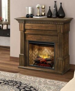 Dimplex Christina BuiltRite Mantel Only with Walnut Finish