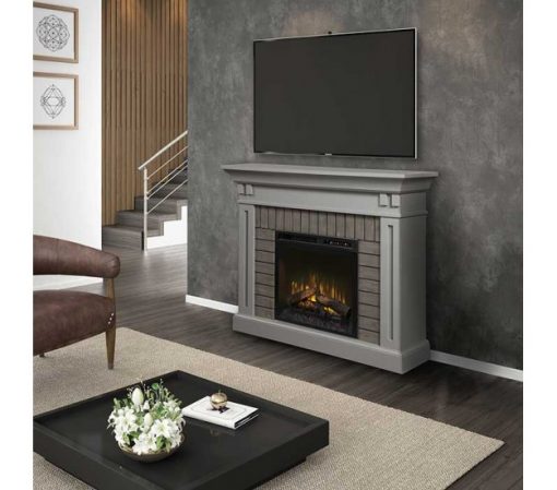 Dimplex Evergreen Home Hearth, Dimplex Anthony Mantel Electric Fireplace With Glass Ember Bed