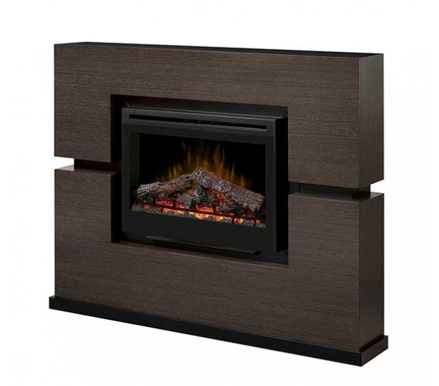 Dimplex Linwood Mantel with Electric Firebox and Log Set