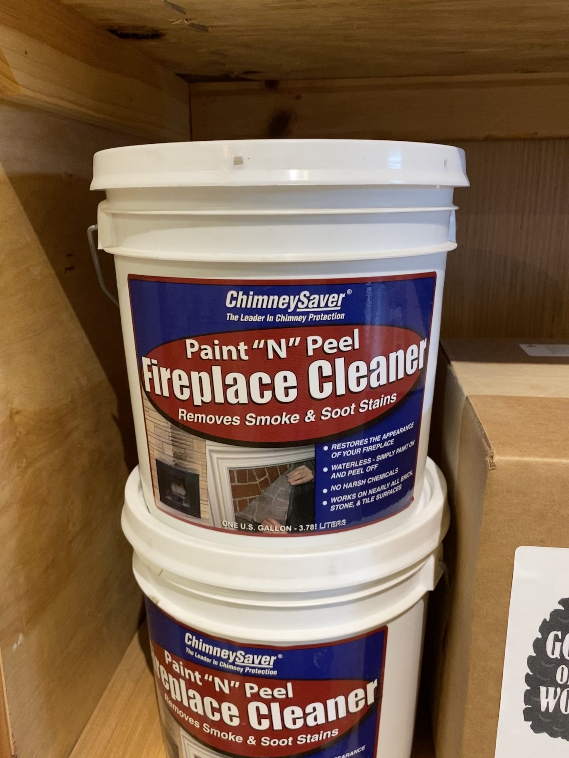 Paint "N" Peel Fireplace Cleaner
