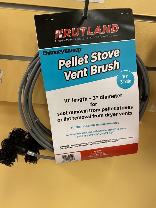 10' Pellet Stove Vent Brush