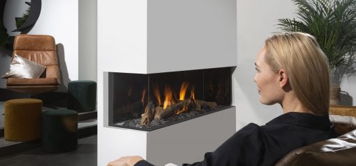 EH Summon 140 C Corner Style Gas Fireplace