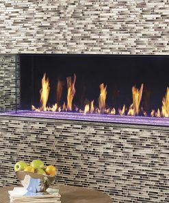 The DaVinci Collection Bay Linear Gas Fireplace